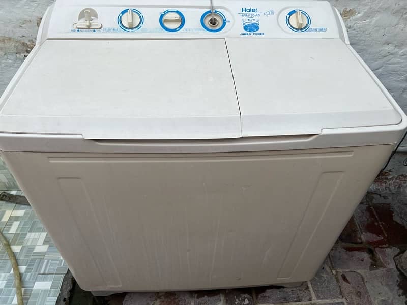 Haier Washing Machine full Size 0