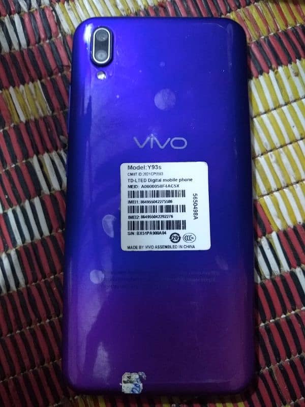 vivo y93s sirf mobail kit he o. k he pasu e need he 6