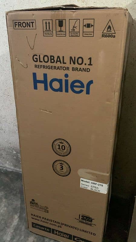 Haier refrigerator HRF 276 0