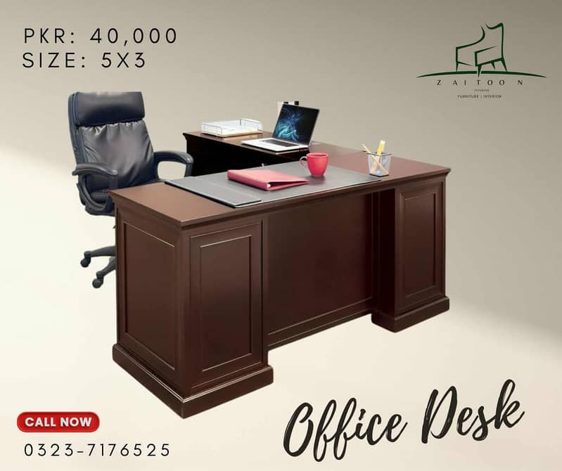 Executive Office Desk 2