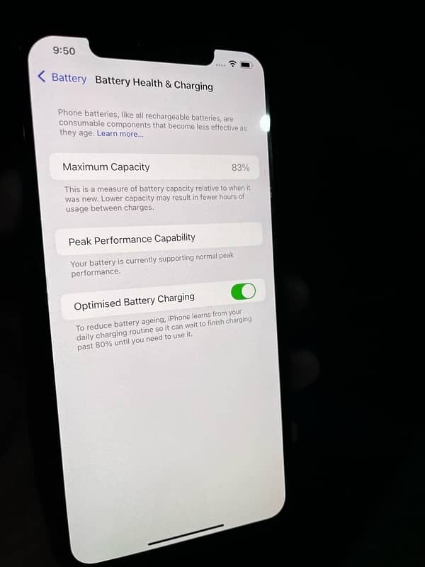 Iphone XSMAX 256 GB Battery health 83%original contacte: 0325(8523)313 5