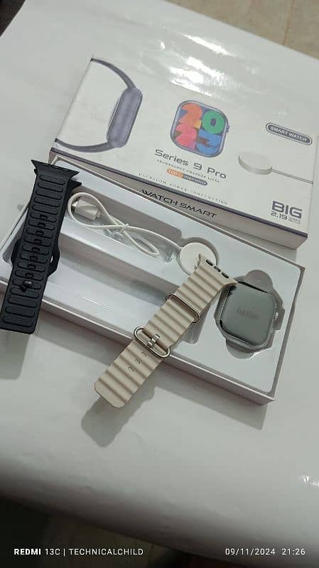 Series 9 Pro Smart Watch With 2.19"  curve display 7