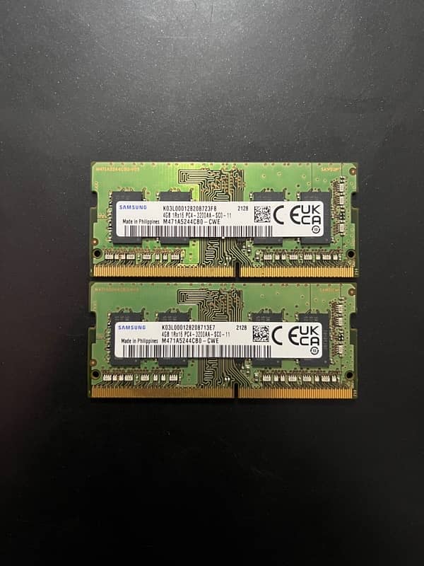 Samsung 4GB DDR4-3200 SODIMM Memory RAM 0