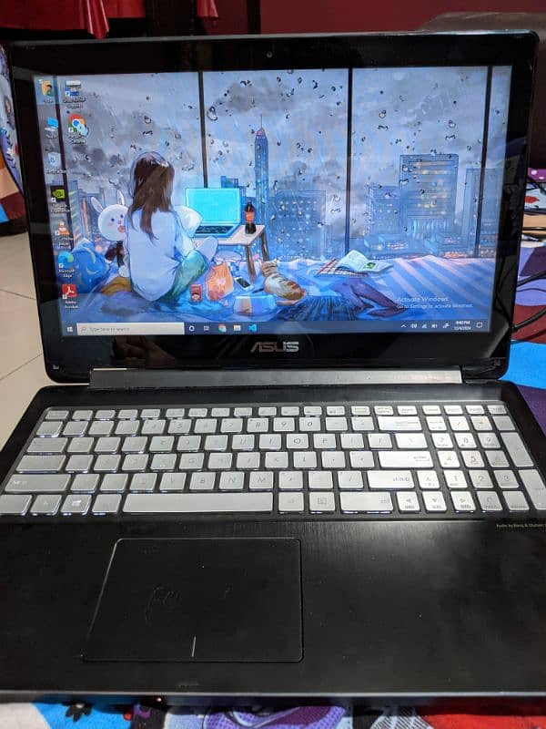 Asus Notebook Q551L Touch Screen Gaming Laptop 0