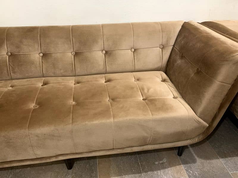 Turkish Malai Leather Sofa Set 4