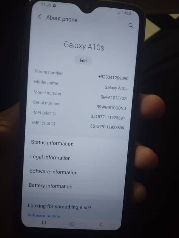 samsung A10s 8