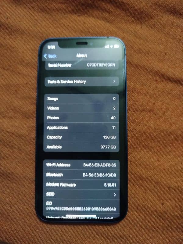 Iphone 12 mini waterpack 10 by 10 non pta factory unlock 5