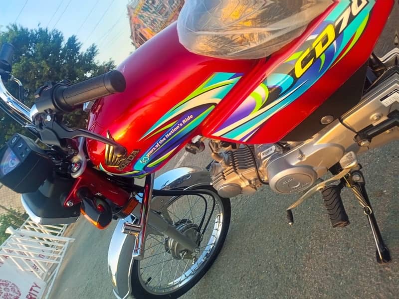 Honda 70 condition brand new 4