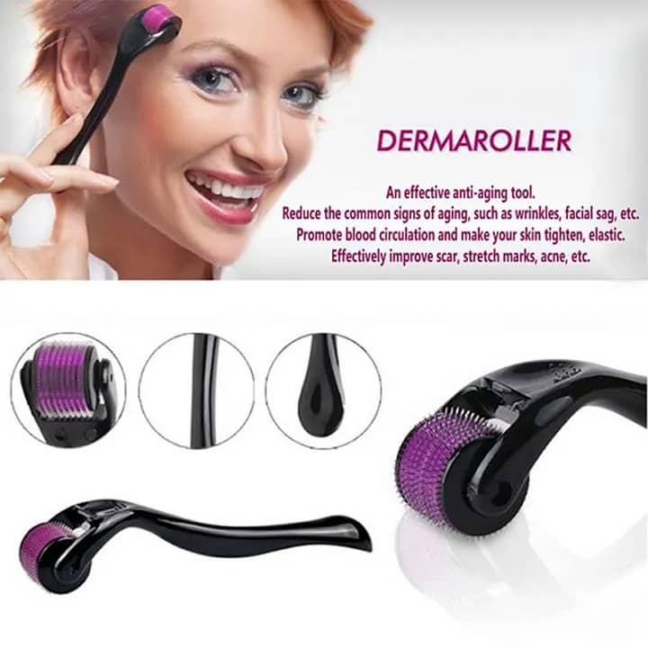 Derma Roller for skin and Hair Regrowth 2