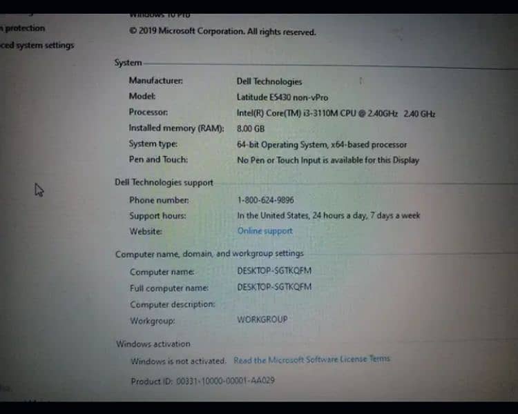 Dell Core i-3 (3rd Generation) Laptop Rs 25000 for sale 4