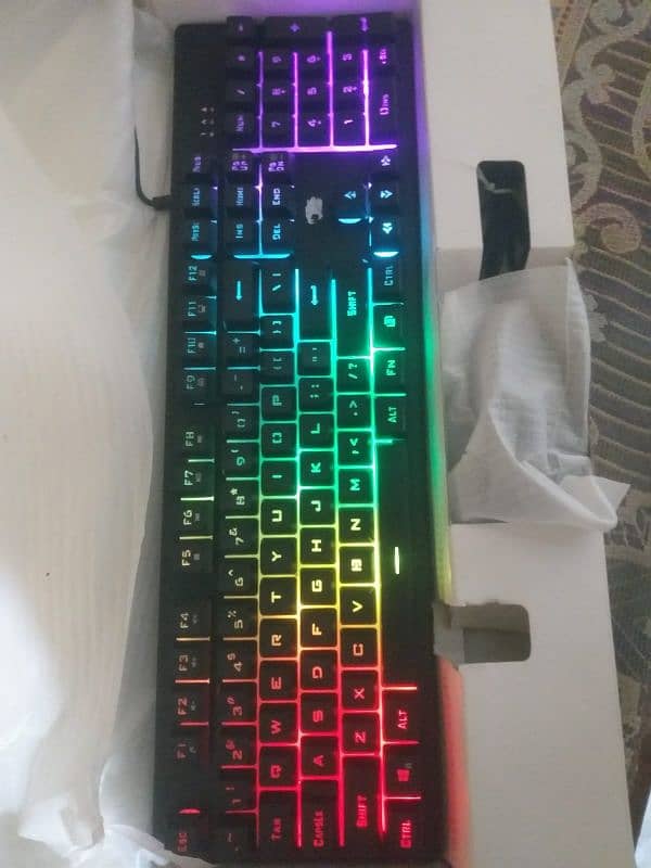 Gaming  keyboard and Gaming mouse with Gaming mouse pad 0