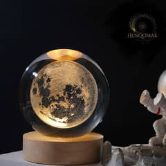 Crystal Moon Lamp