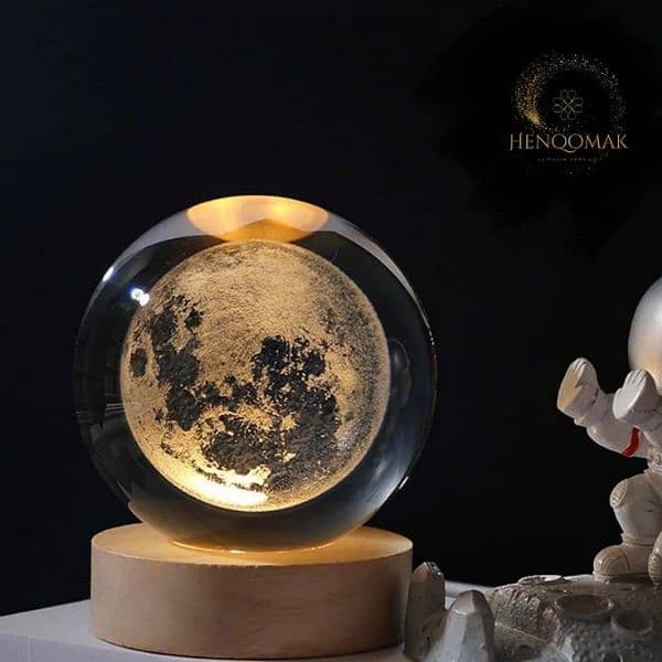 Crystal Moon Lamp 0