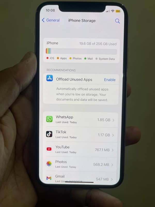 iphone x converted to 11pro (256gb) pta approved 6