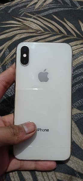 Iphone XS 64GB PTA Approved White Colour Dual Sim Working 5