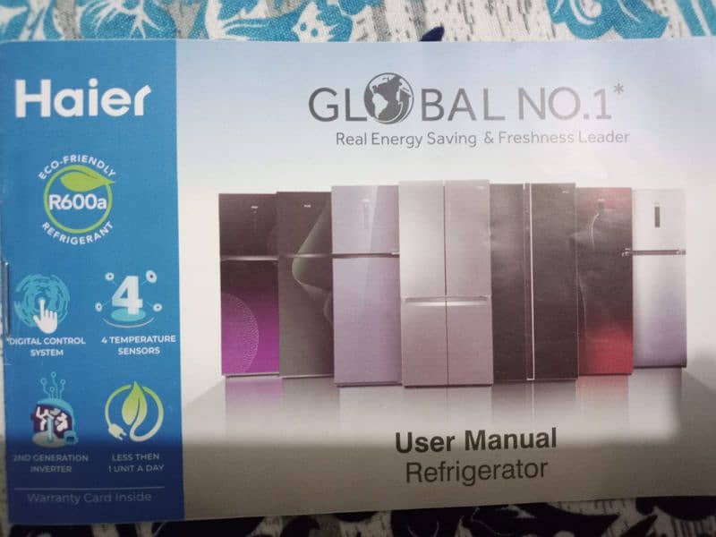 Haier New Latest Model Refrigerator Charcoal Grey Box Pack Available. 1