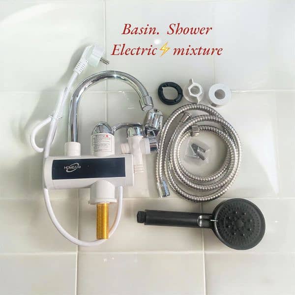 Electric Water heating tap | Electric Tap Instant hot water | 2