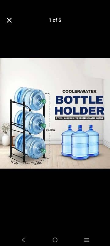 Water Bottles Stands 2