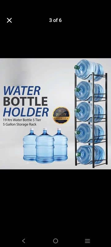 Water Bottles Stands 6