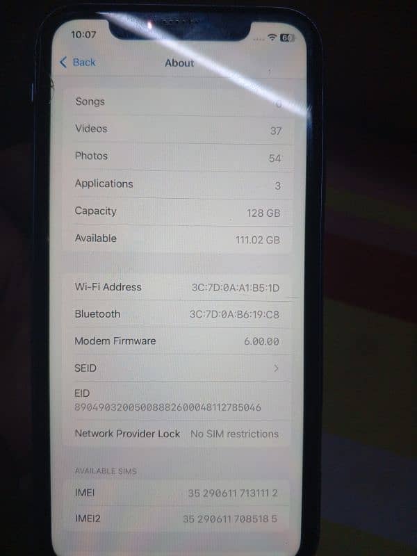 I phone 11 factory unlock 4