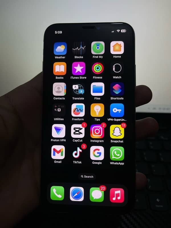 Iphone X 256 gb pta approved 100% health 1