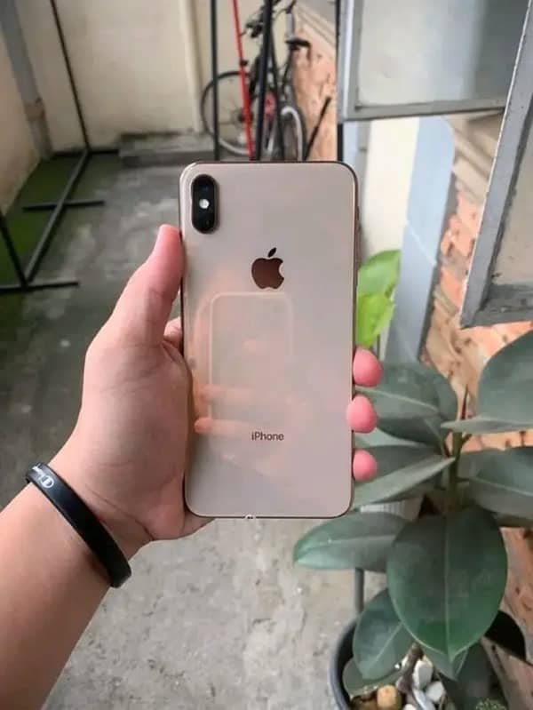 iphone xsmax 64gb dull sim pta approved 0