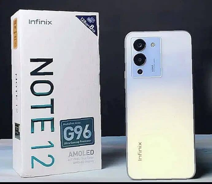 Infinix note 12 8gb 128gb full box sell and exchange 8