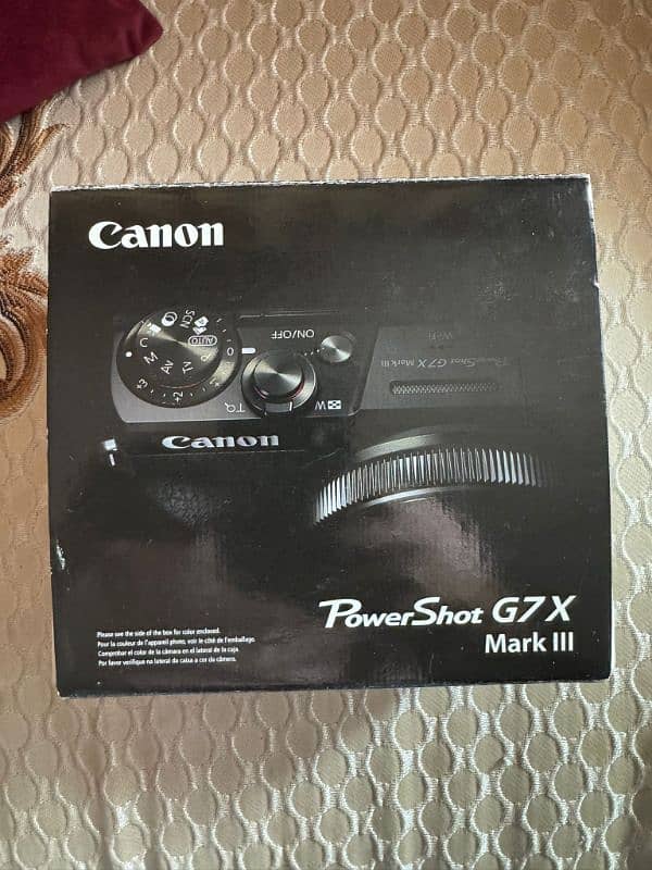 Cannon PowerShot G7X Mark lll Camera (Black Color) 1