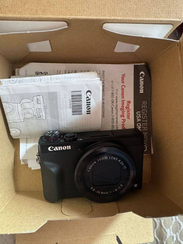 Cannon PowerShot G7X Mark lll Camera (Black Color) 2