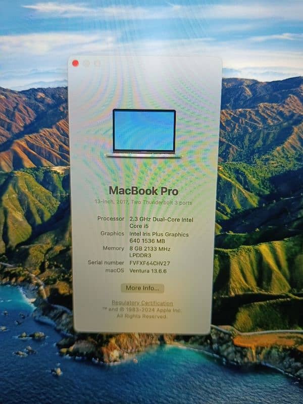 MacBook Pro 2017 13.3 Inches 2