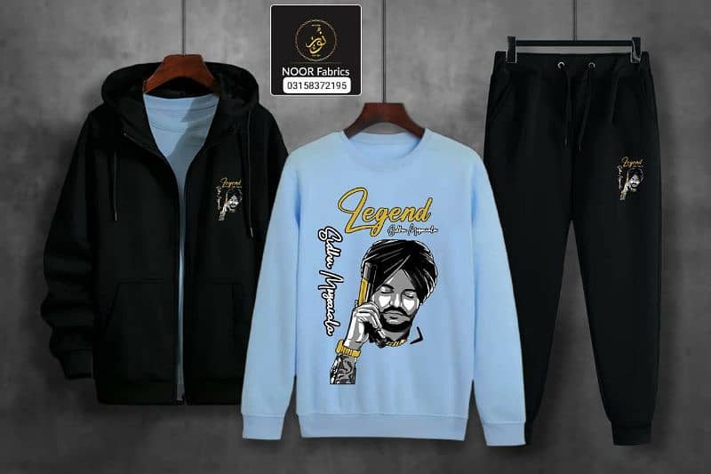 Winter Collection Sidhu Moosewala 3 in 1 Complete Tracksuit 1