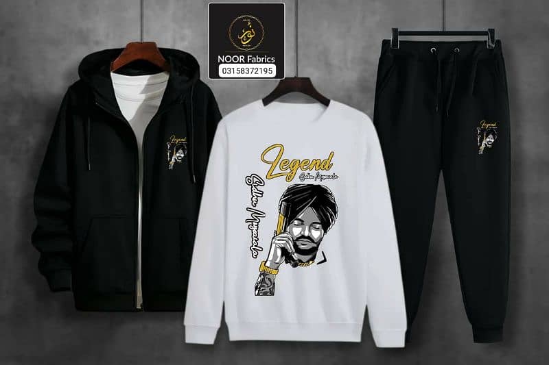 Winter Collection Sidhu Moosewala 3 in 1 Complete Tracksuit 2