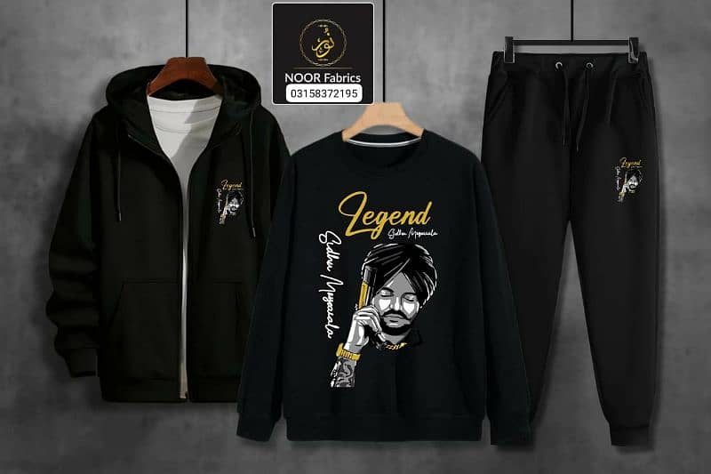 Winter Collection Sidhu Moosewala 3 in 1 Complete Tracksuit 4