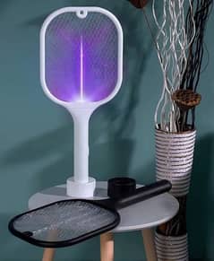 2 in 1 Rechargeable Electronic Mosquito Bat Racket Insect Killer Lam