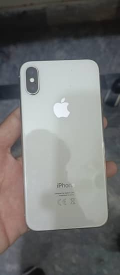 I phone x non pta bettry 100 256 gb 10 by 9