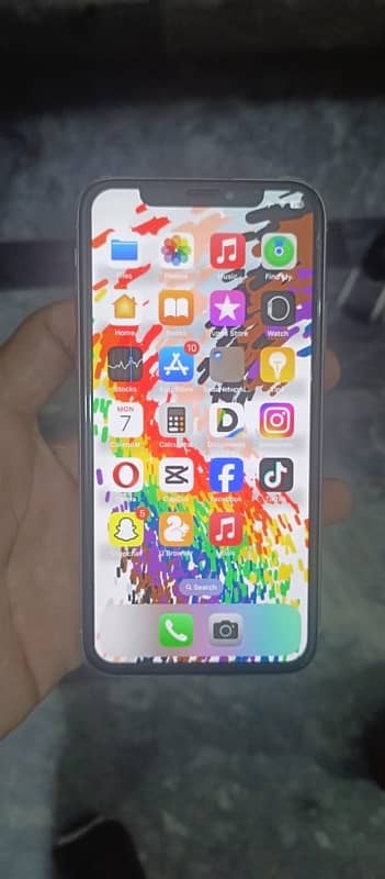 I phone x non pta bettry 100 256 gb 10 by 9 1