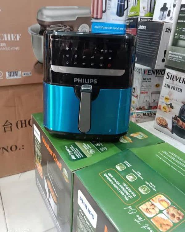 Original Philips LCD Touch Air Fryer - 7 Liter Capacity Master Chef 1