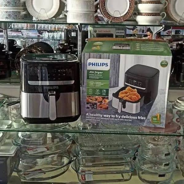 Original Philips LCD Touch Air Fryer - 7 Liter Capacity Master Chef 3