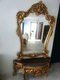 Egyptian Console with Mirror / home decoration / beautiful console