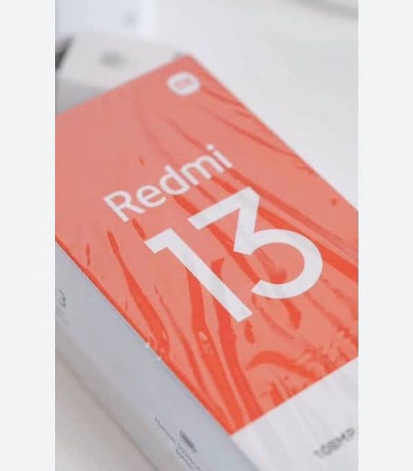 redmi 13 just box open 0