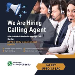 Call Center Agents for US campaign