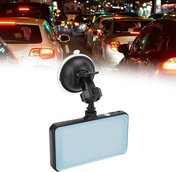 1080P Dual Lens 4 Inch IPS Touch Screen, 170 Wide Angle Car DVR 4