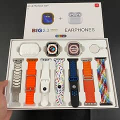 smart watch i20 ultra + airpod