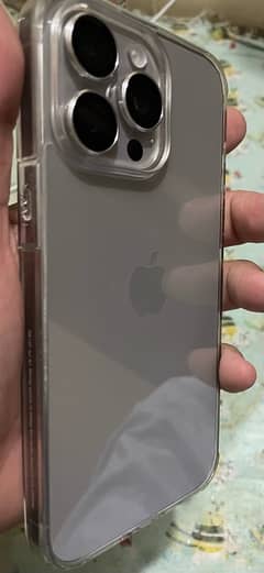 apple I phone 15 Pro max  natural titanium