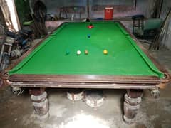 snooker table