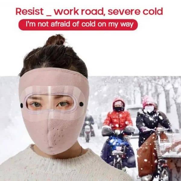 windproof mask bike Face safety for winters 1