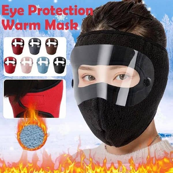 windproof mask bike Face safety for winters 2