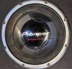 ORIGINAL PIONEER 308 D2 WOOFER { CAR SOUND SYSTEM AMPLIFIER SPEAKER }