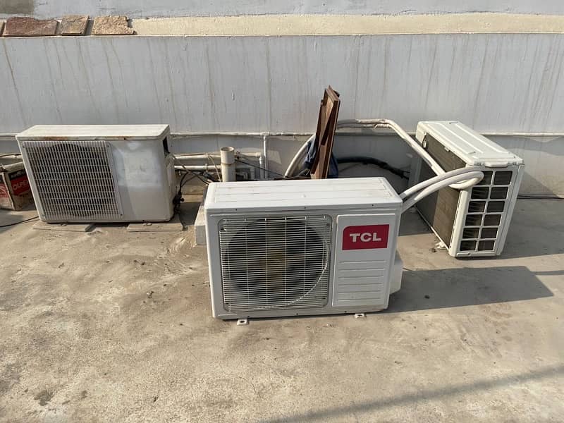 TCL 1.5 ton non-inverter working condition 1