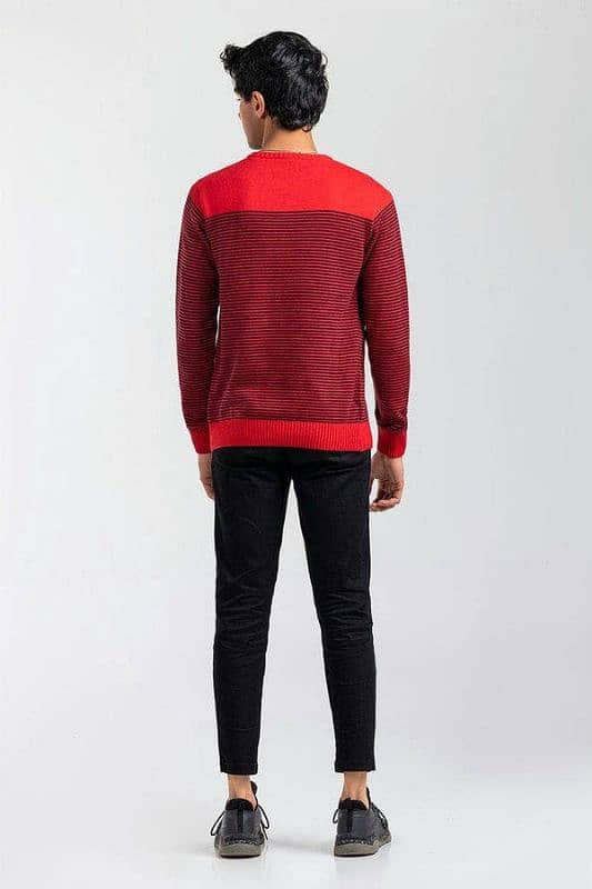 Sweater for men red colour with premium quality 6